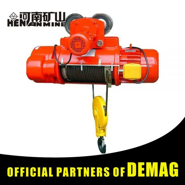 Mini Electric Wire Rope Hoist 100kg , Construction Mini Hoist Cranes