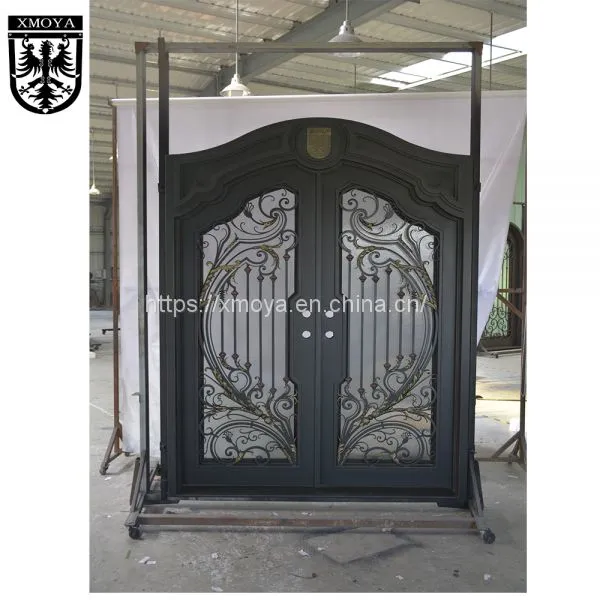 Wrought Iron Door With Transom photo-3