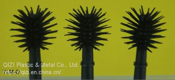 3d 4d Fiber Lash Disposable Silicone Plastic Black Eyebrow Mascara Tube Brush Wands Bottle Packaging de Soldar Buceo Waterproof With Cap for Eyelash Extensions