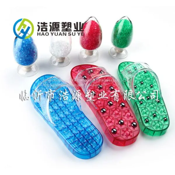 Colorful PVC Compounds/granules/pallets for Sandal Slipper photo-2