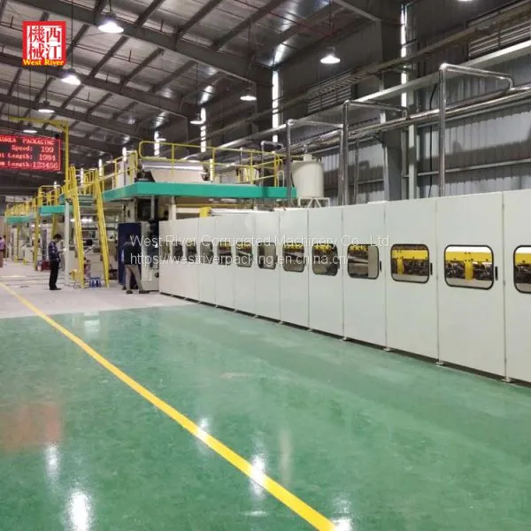 Waterproof Corrugated Cardboard Production Line Machines