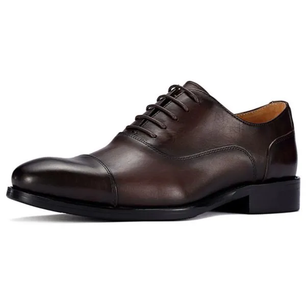 Height Increasing Elevator Dress Shoes Genuine Leather photo-2