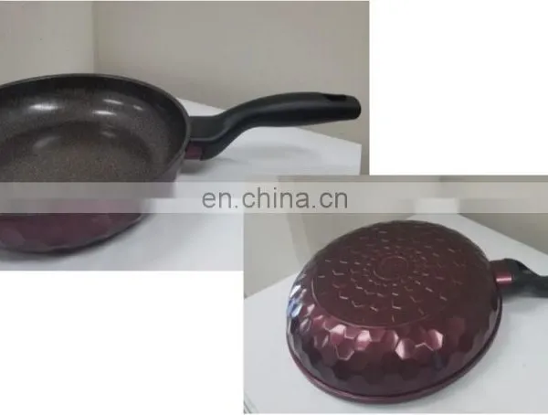 2018 Brand New Granite Coating Frying and Wok Pan photo-3