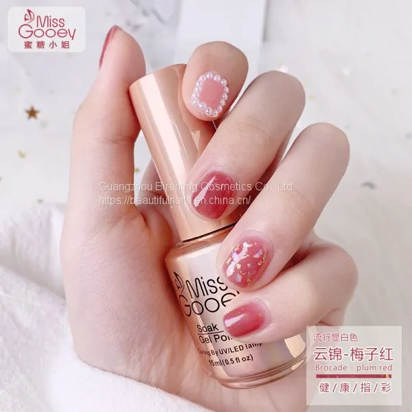 With 12ml / 15ml Monochromatic Nail Polish Color Full Clear photo-3