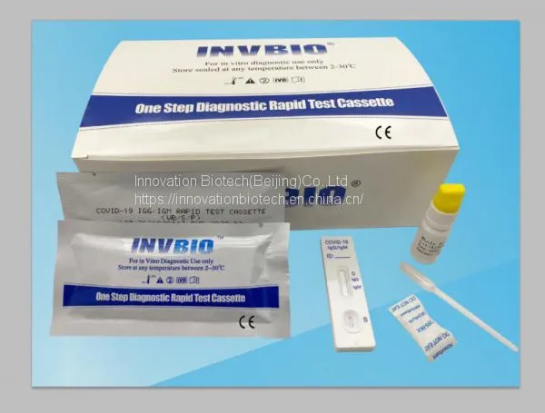 Covid-19 Hot Sell Antibody IgG/IgM Wholeblood Rapid Test Kit Card CE Mark
