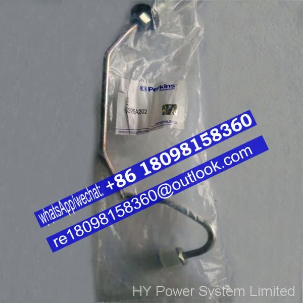 Perkins Fule Injection Pump Pipe #5 Cylinder Perkins 3525A205 for 1106 Genuine Engine Parts photo-3