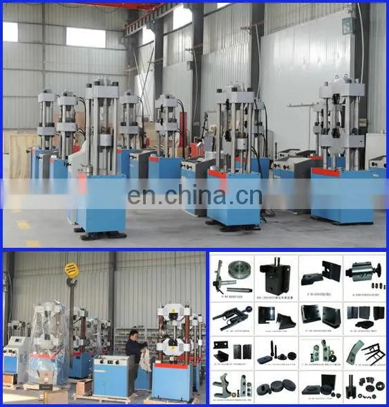 LEWS 100TON Computer Display Hydraulic Steel Strand Manual Pull Force Test Equipment/Tester/Testing Machine photo-4
