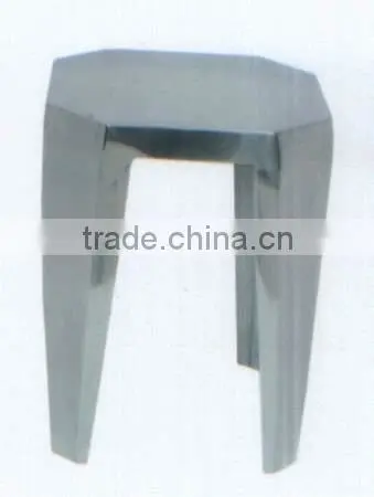 Auminum Tea Coffee Table With Silverish Finish
