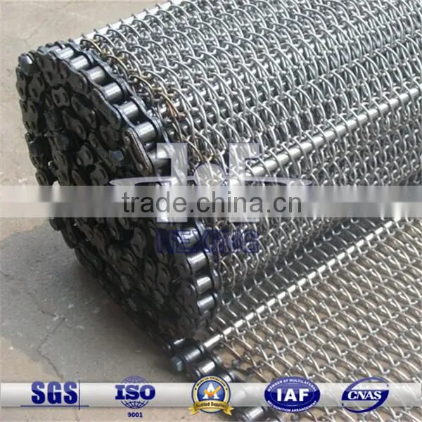 Food Processing Industry Stainless Steel Conveyor Belt