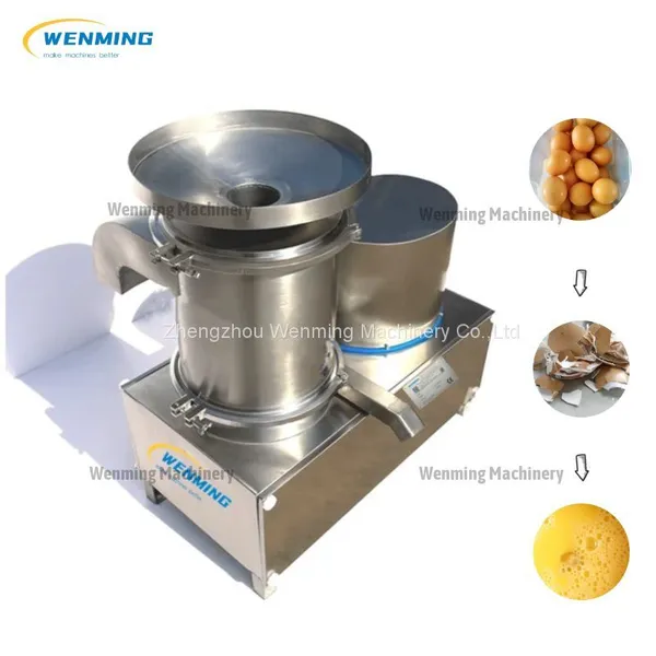Automatic Egg Cracker Machine Egg Shells& Liquid Separator Machine / Egg Cracking Machine / Egg Breaking Separating Machine Price photo-4