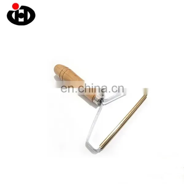 Jinghong TikTok Same Style Wooden Handle Pure Copper Lint Remover photo-3