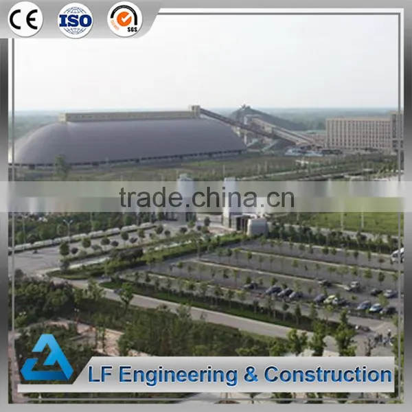Waterproof Steel Structure Coal Storage Shed photo-2
