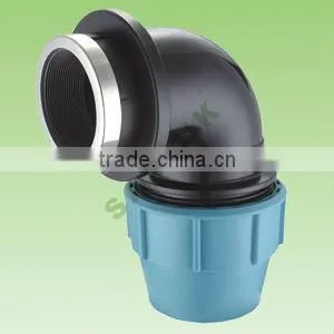 PP Compression Fittings of FEMALE TEE photo-4