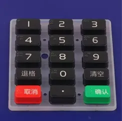 Durable Plastic Keycap Custom Silicone Rubber Keypads photo-4