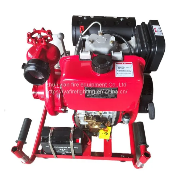 China Emergency Portable Diesel Fire Fighting Pump photo-2