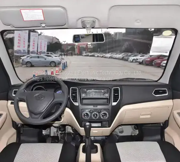 Changan Mini Cargo Truck With Double Rows Cabin Good Price1000KGS to 2000KGS New Energy Electric Vehicle photo-3