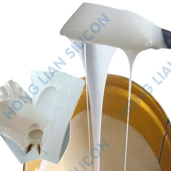 RTV-2 Silicone Rubber Making Resin Mold Liquid Raw Materials Low Viscosity