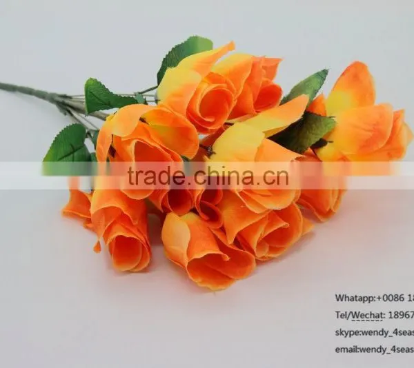 2016 New Hotsale Highquality Cheap Artificial Rose Flower For Wedding Decoration Quality Choice photo-5