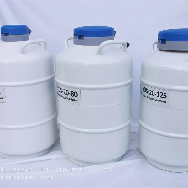 Large Caliber Liquid Nitrogen Tank of Cryopreservation Vaccine YDS-20-125 Caliber photo-2