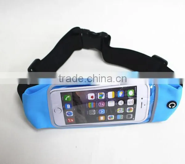 2016 Factory Custom Waterproof Neoprene Waist Bag for Iphone 6 photo-3