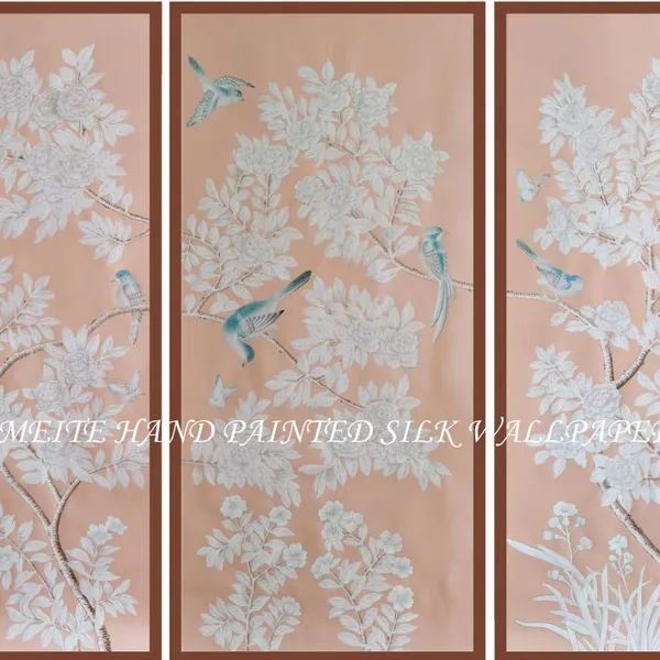 Chinoiserie Silk Wallpaper photo-3