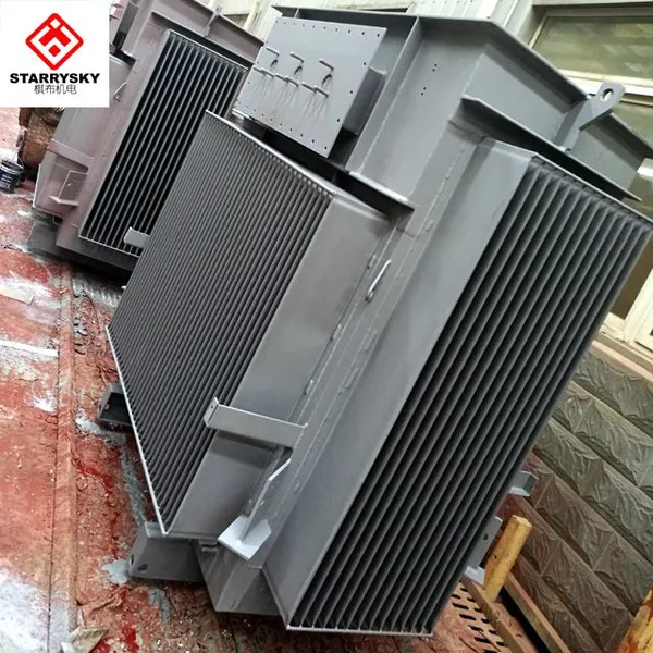 Corrugated Fin Wall Transformer Tanks/Finwall Tanks for Distribution Transformers Painted or Galvanized
