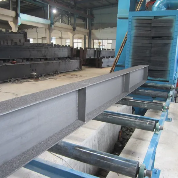 Roller Through Shot Blasting Machine for Large-scale Steel Structure Rust Removal, Efficient and Energy-saving photo-3