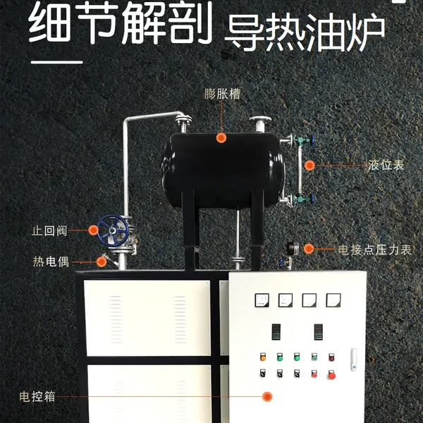 Jin Han Lin Thermal Oil Furnace New Energy Lithium Iron Phosphate Drying and Drying Thermal Oil Heater