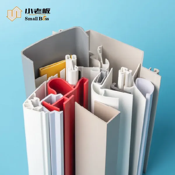 Durable Eco-Friendly PVC Plastic Decorated Rigid Windows and Doors Extrusion Profiles
