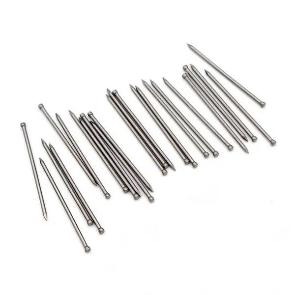 190g Pack Galvanized Finishing Nails - 1