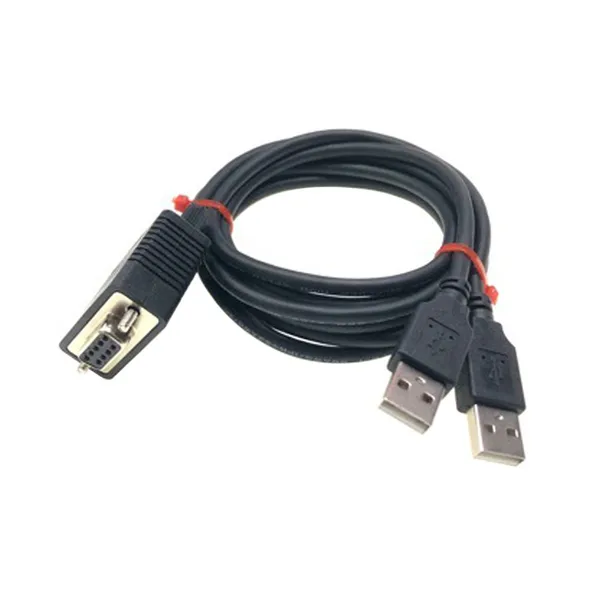 1-to-2 DB9 to USB Serial Adapter Cable для RS232-коммуникации