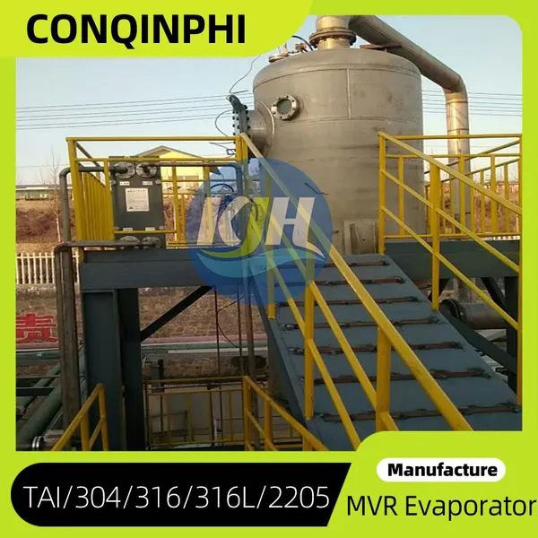 Oil-Free Compressor Driven Forced Evaporation Crystallizer 1500L Batch Volume IP65 photo-2