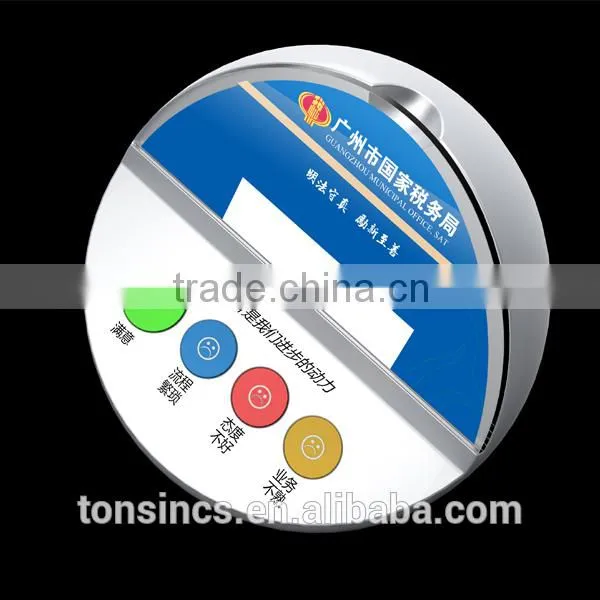 Bank/Government/Shop/Hospital/Clinic 4 Button Customer Evaluation System photo-2