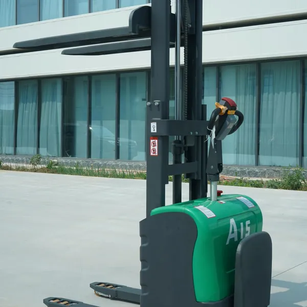 Wholesale Hot Off-Road Electric Stacker Lift New 2t AC Motor Pallet Truck High Capacity Electric Stackers From China photo-5