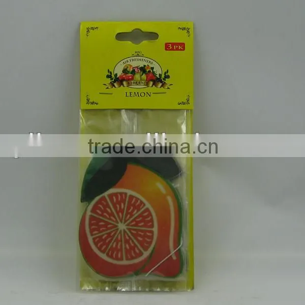 Oval Cheap Simple Hang Car Air Freshener