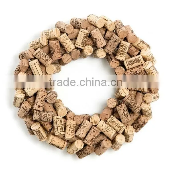 Christmas Cork Wreath