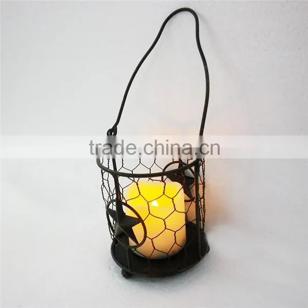 Wedding Decoration Lantern/Hanging Glass Candle Lanterns photo-4