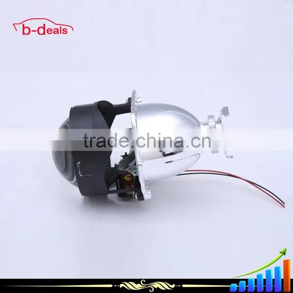 2.5 Inch H1 H7 H4 Hid Projector Lens With Yellow White Colors Smd Angel Eyes photo-6