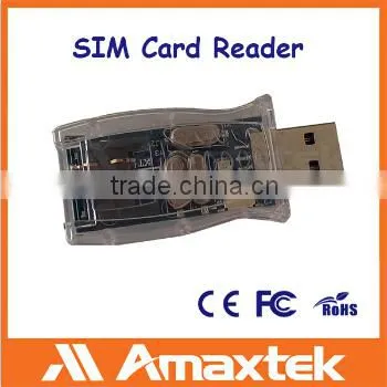 Portable Supper Speed Top Wholesale Single Slot USB2.0 SIM Card Reader Witter photo-3
