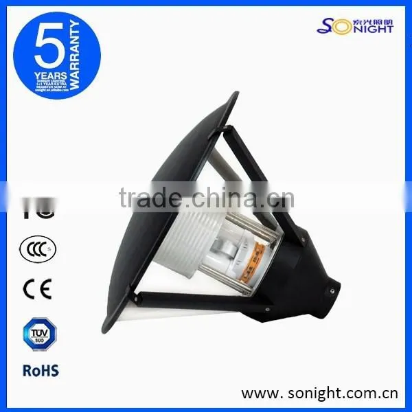 Black Color Outdoor Garden Yard Intergrate Tube Induction Light photo-2