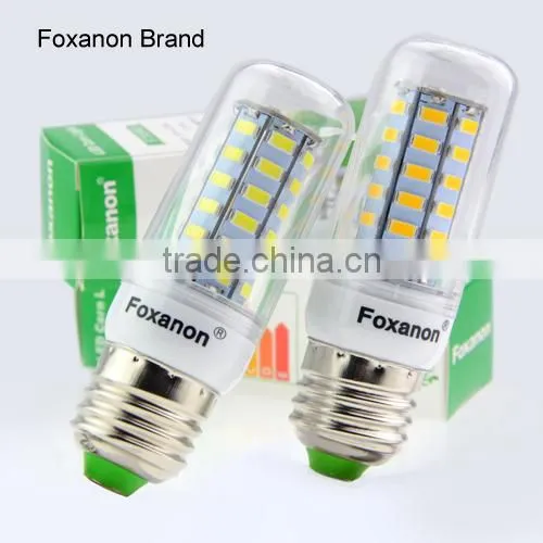 2015 Full NEW LED Lamp E27 SMD 5730 Led Corn Bulb 220V Chandelier LEDs Candle Light Spotlight 24/36/48/56/69/72/81/89Leds photo-2