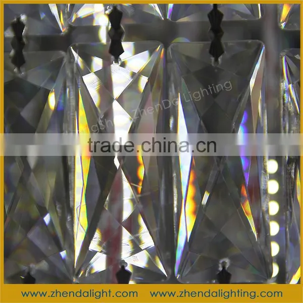 Hot Sale Attactive Crystal Pillar Light for Hotel Lobby for 2016 Guangzhou International Lighting Fair photo-2