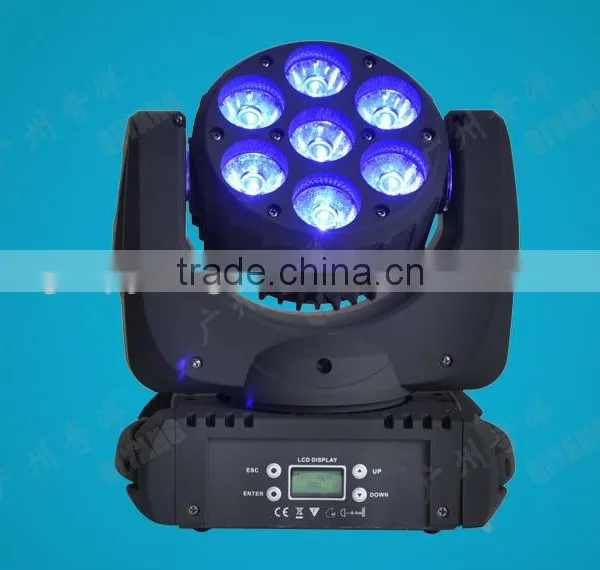 QY-3109 7pcs 10W RGBW 4 IN 1 Led Beam Moving Head photo-4