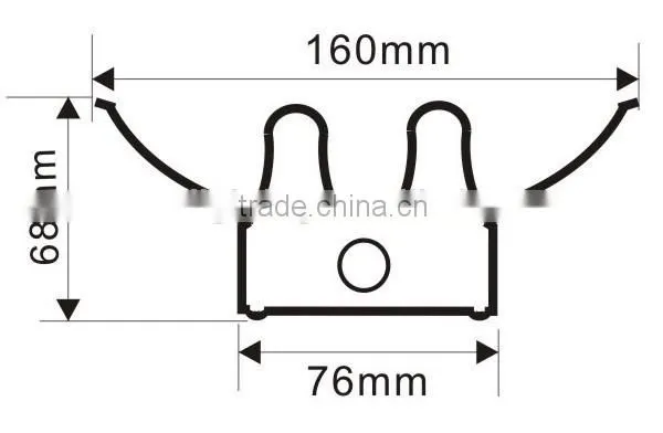 LED Lamp Fixture 2x1.5M, Led 5ft Double Fixture With Reflector photo-2
