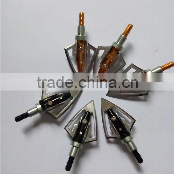 100Grain 6Blades Broadheads Arrowhead For Archery Hunting Compound Bow photo-6