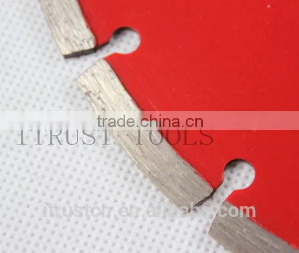 Top Quality Red Laser Diamond Saw Blades for Concrete for Concrete CT0104 photo-3