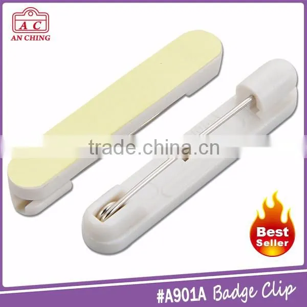 Cheap Promotion New Stationery Metal and Plastic Base Safety Pin