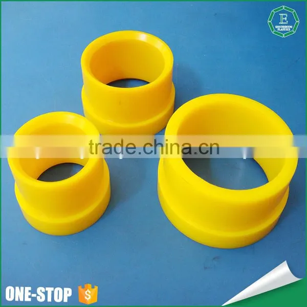 Engineering Plastic Injection Molded Customed Durable pu Polyurethane Tube pu Rubber Bushing Quality Choice photo-2