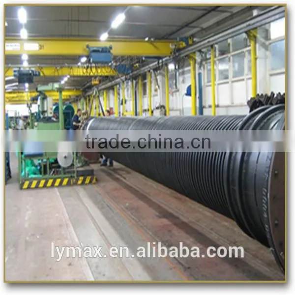 High Wear Resistance UHMW-PE Suction Pipe