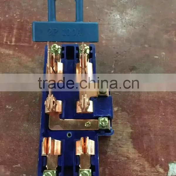 2P 100A Iron knife switch